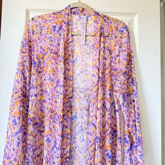 Savage X Fenty Swim Coverup Long Length Lilac Pink Size M/L - Picture 5 of 13